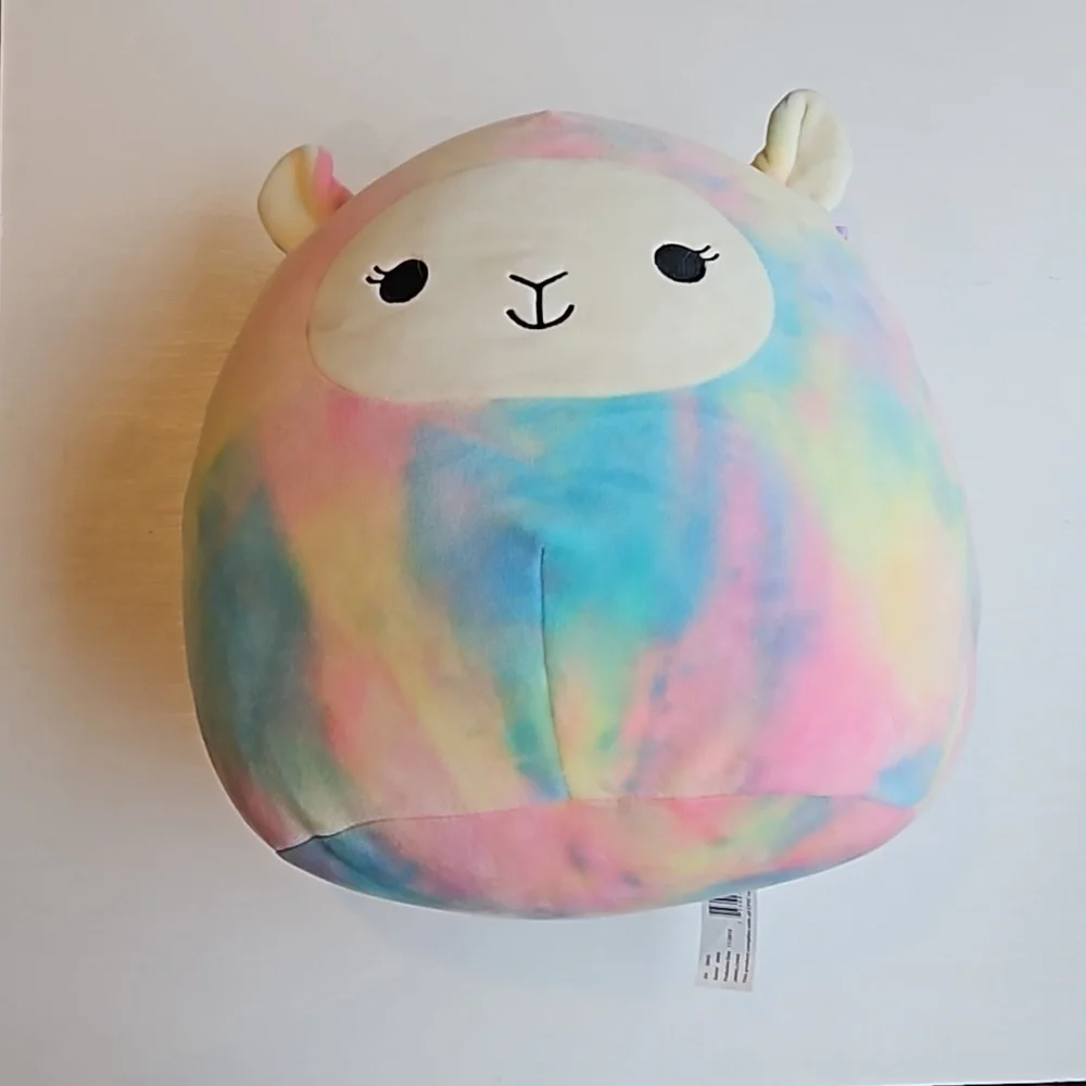 Squishmallow Pastel Tie Dye Stuffed Animal